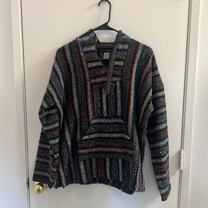 Colorful Baja Hoodie Size Small